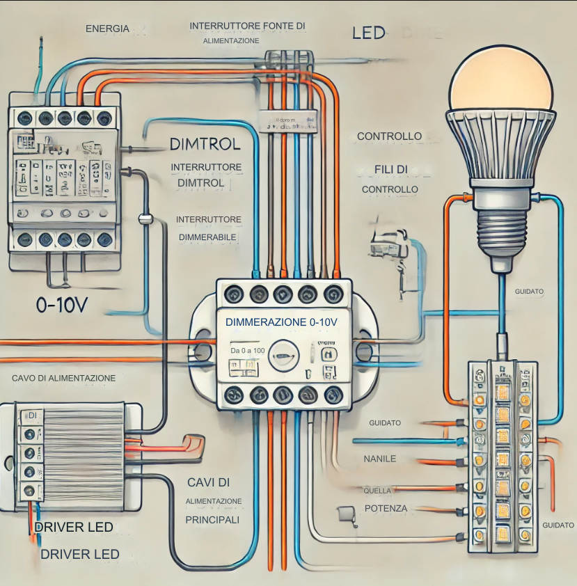 Come funziona la regolazione della luminosità dei LED 0/1-10V? Qualsiasi luce può essere dimmerabile? - Guida completa | LedRhythm