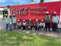 Coca-Cola Bacolod ha installato in fabbrica luci LED ad alta baia e luci stradali LED